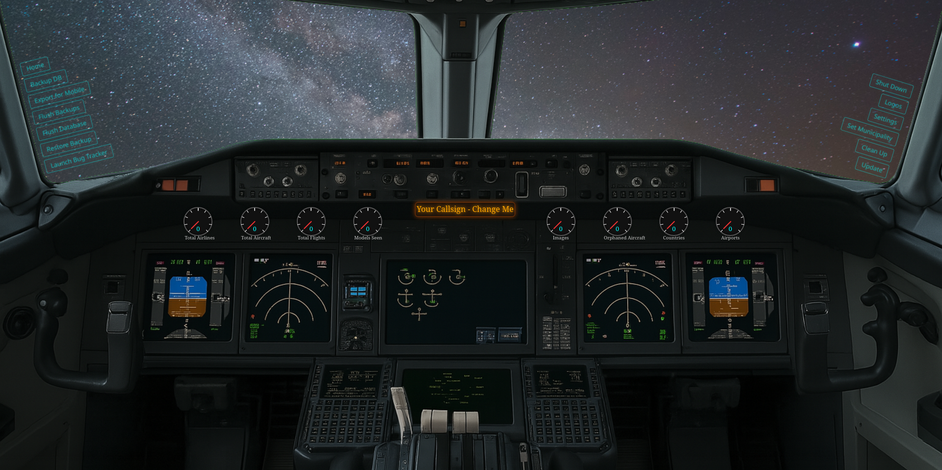 AirTrack aircraft spotting software screenshot